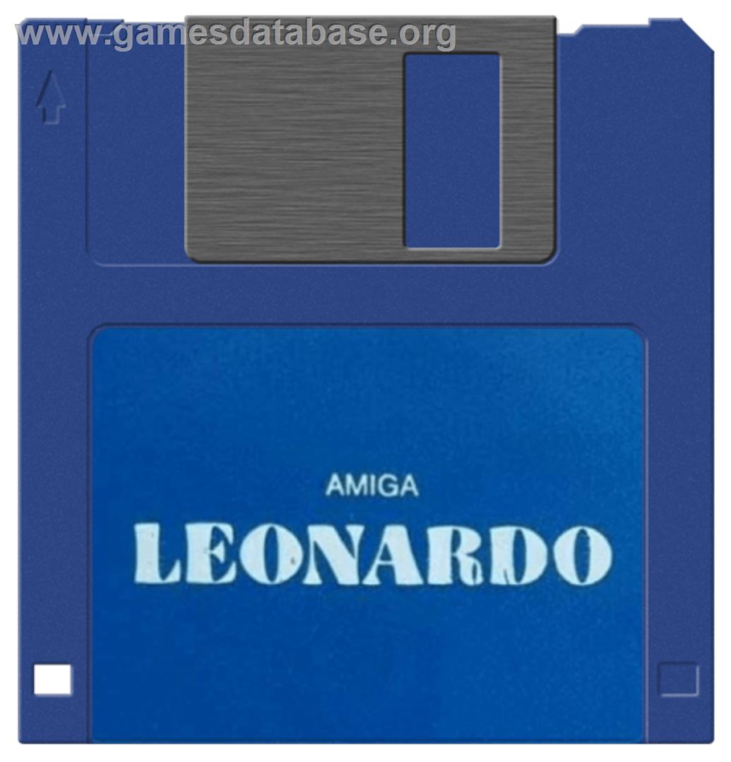 Leonardo - Commodore Amiga - Artwork - Cartridge